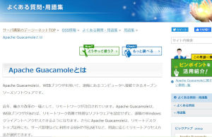 用語集（ApacheGuacamole）