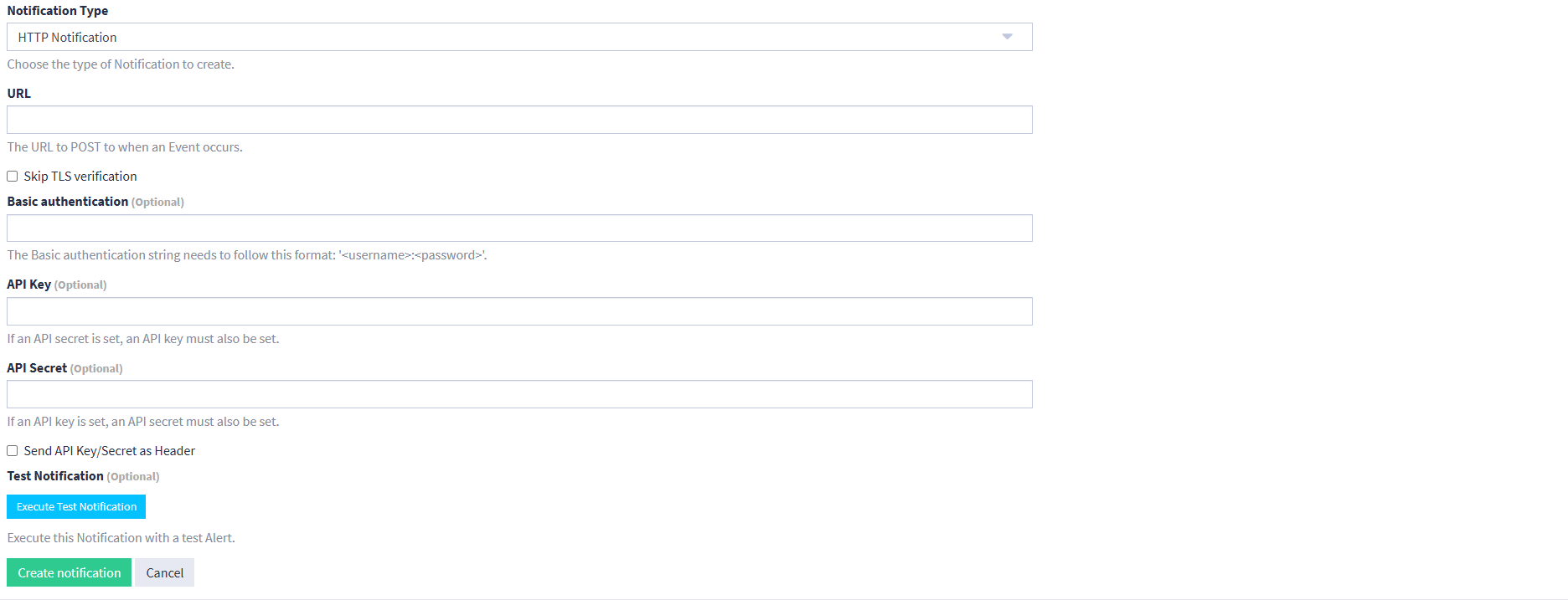 GraylogのHTTP通知