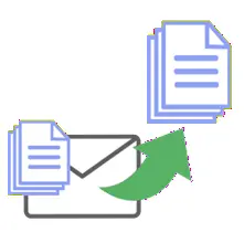 添付ファイルを分離