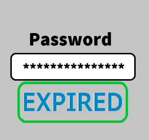 パスワードの期限切れをチェックイメージ